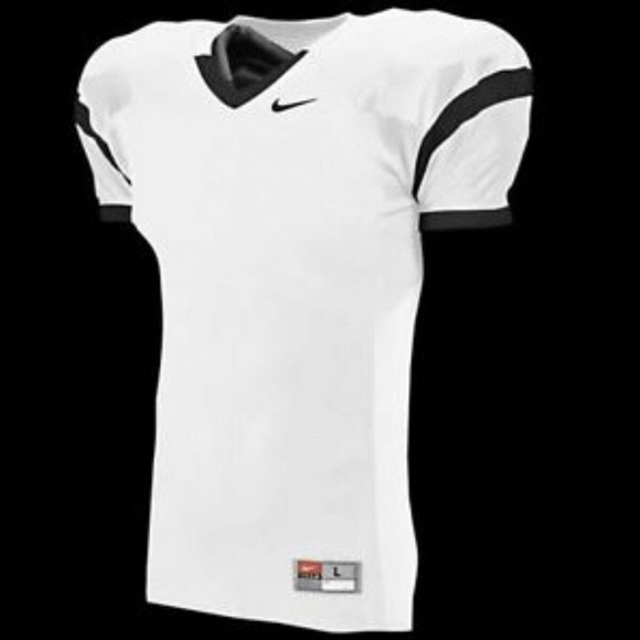 Nike Shirts Nike Football Jersey Mens Size Medium White Black Style